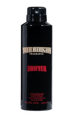 True Religion Drifter fragrance swatch emphasizes marine-aromatic notes for shelf appeal.