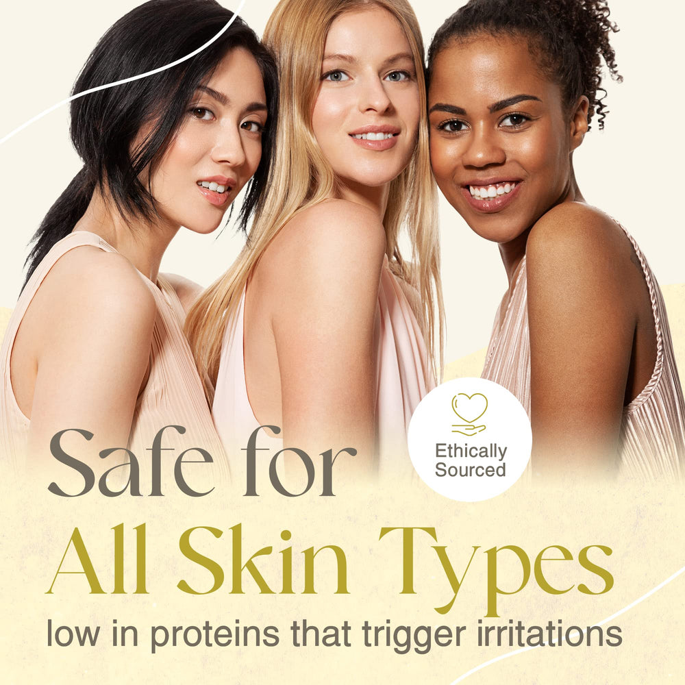 True Shea soft glow after use on nourished supple skin.