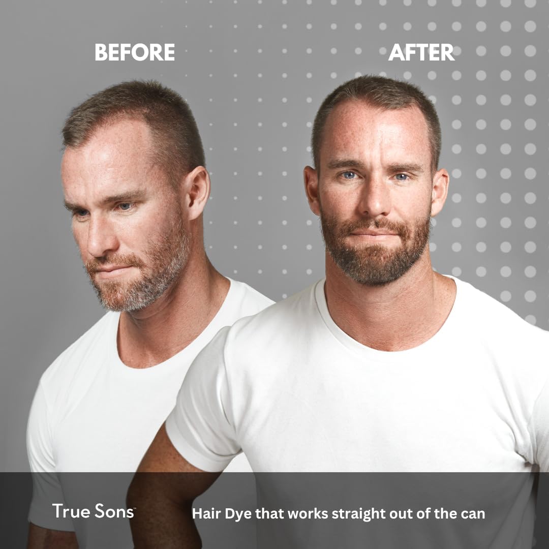 True Sons natural-look result with subtle coverage and believable tones.