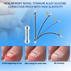Truey easy fix on curled nails with illustrated instructions for quick setup.