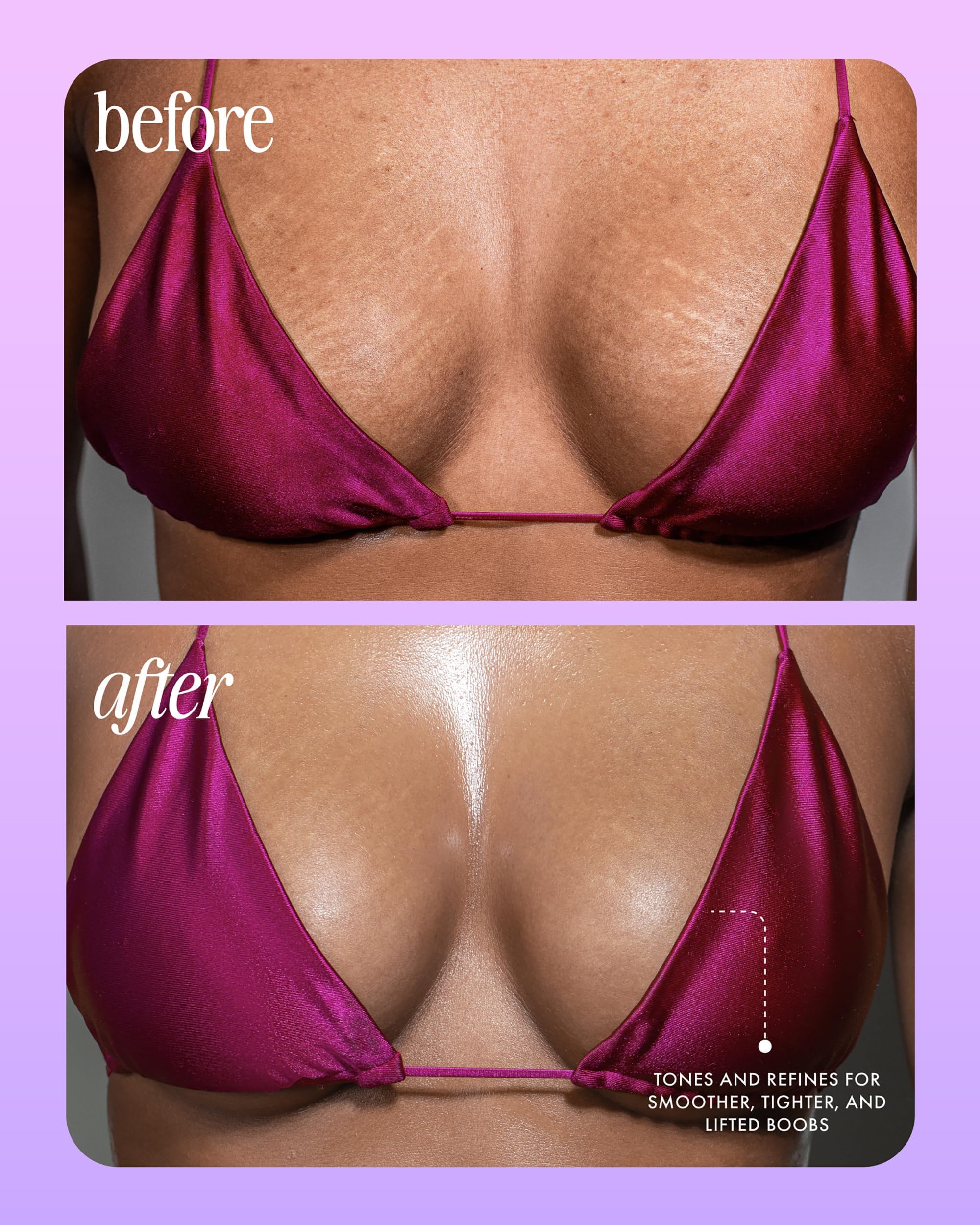 Truly Beauty Acai Your Boobies serum compact view hints at a radiant bust glow