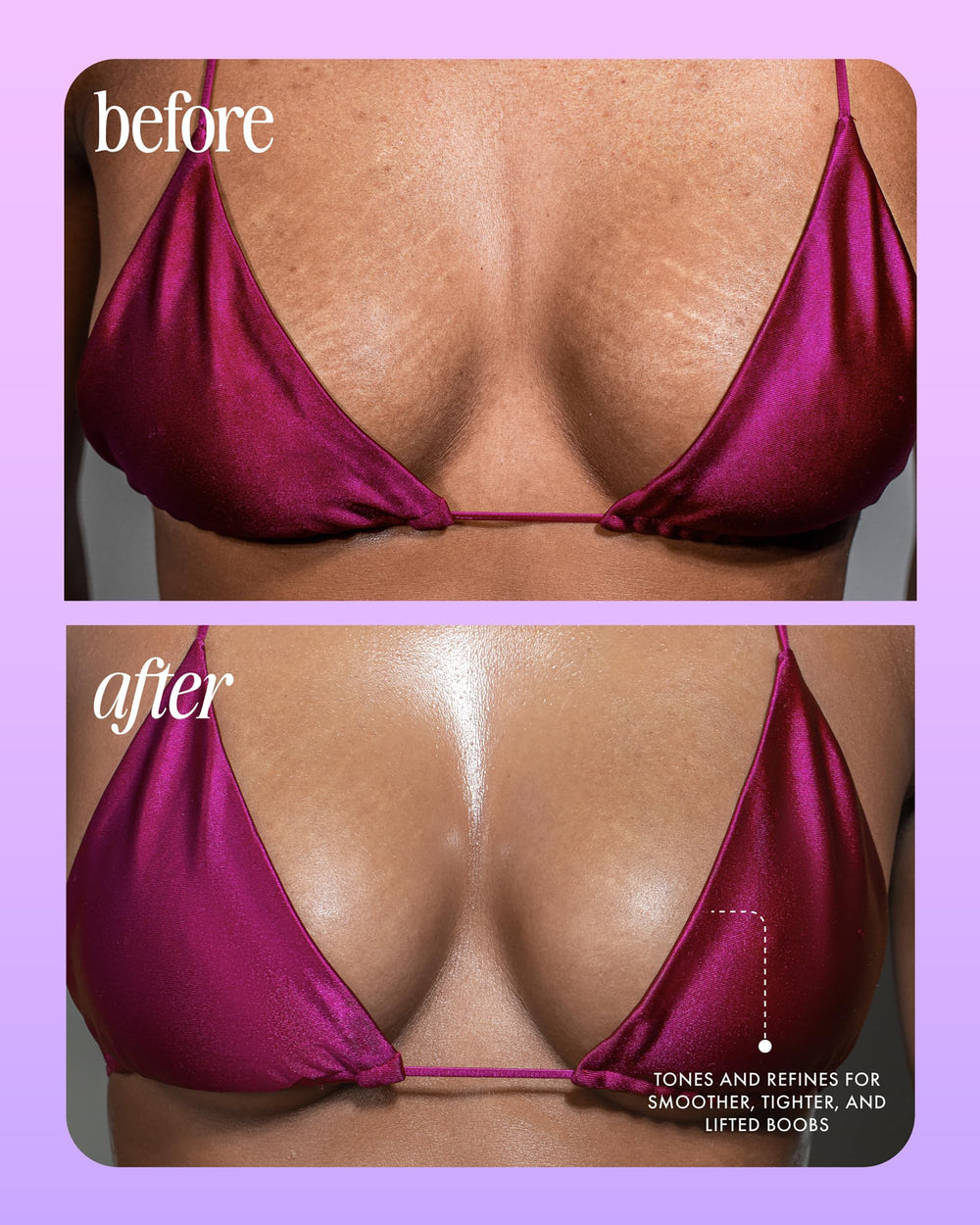 Truly Beauty Acai Your Boobies serum compact view hints at a radiant bust glow