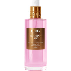 Truly Birthday Sex Perfume Mist floral-note closeup highlights jasmine and saffron.