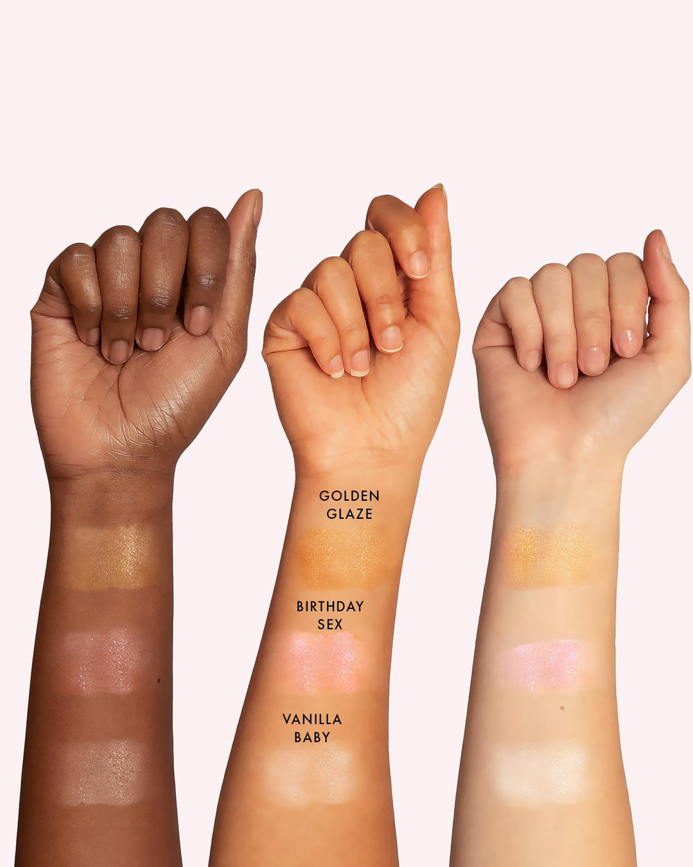 Truly Birthday Sex Shimmer Butter hyaluronic-acid creaminess for lasting hydration.