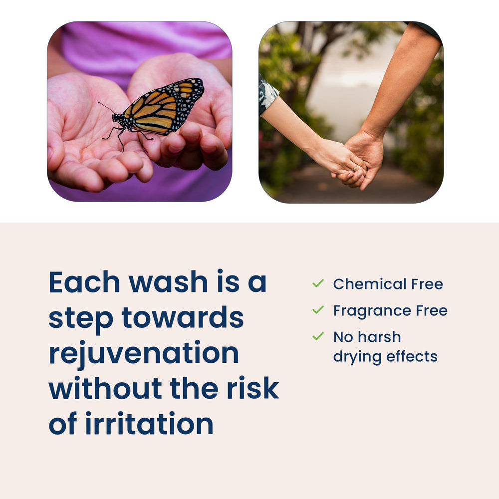 Truly Free Aloe Unscented Hand Soap refill pouch front for eco-friendly packaging