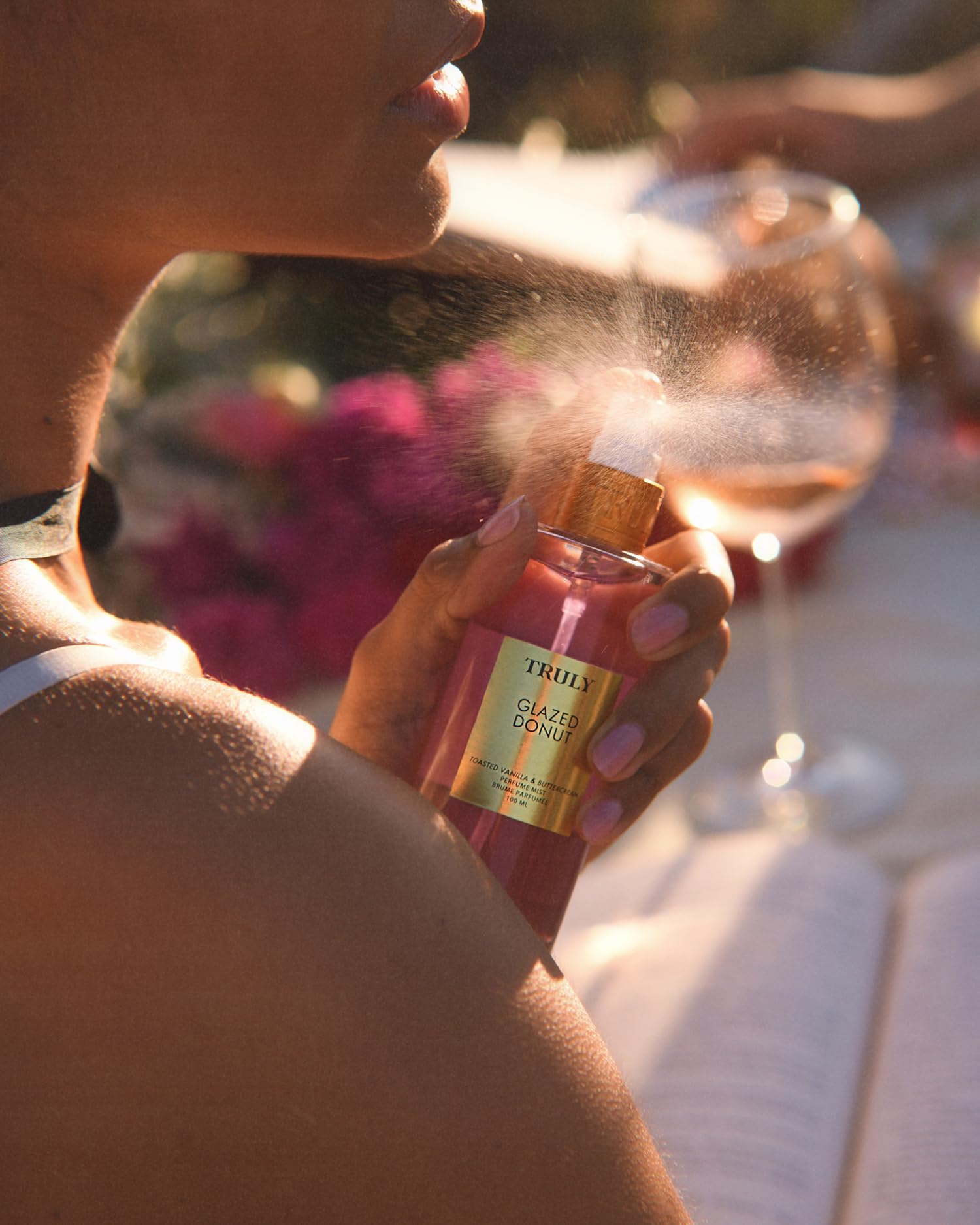 Truly Glazed Donut cap label showcases premium packaging for gifting or self care.