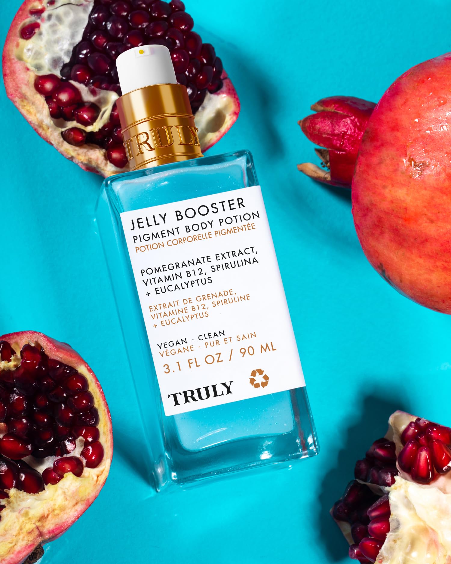 Truly Jelly Booster Pigment quick-absorption finish leaves satin skin