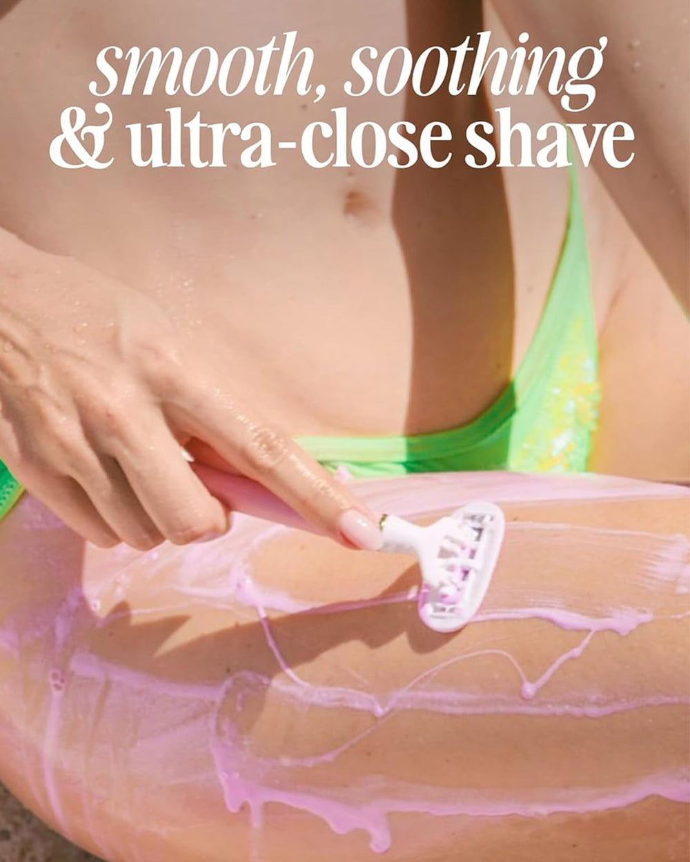 Truly Life Shaver Razor with flex-grip handle for secure, comfortable grip