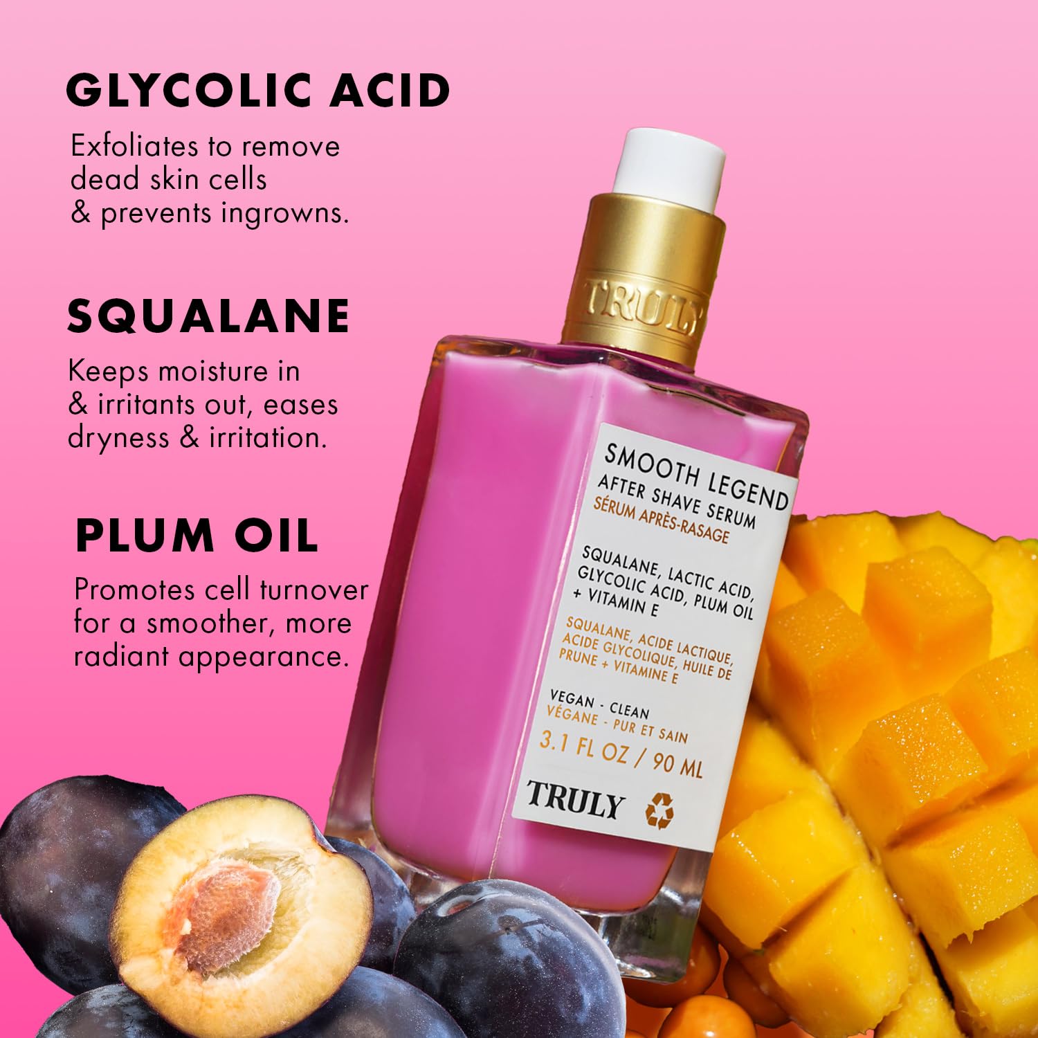 Truly Smooth Legend application on hand demonstrates quick absorption.