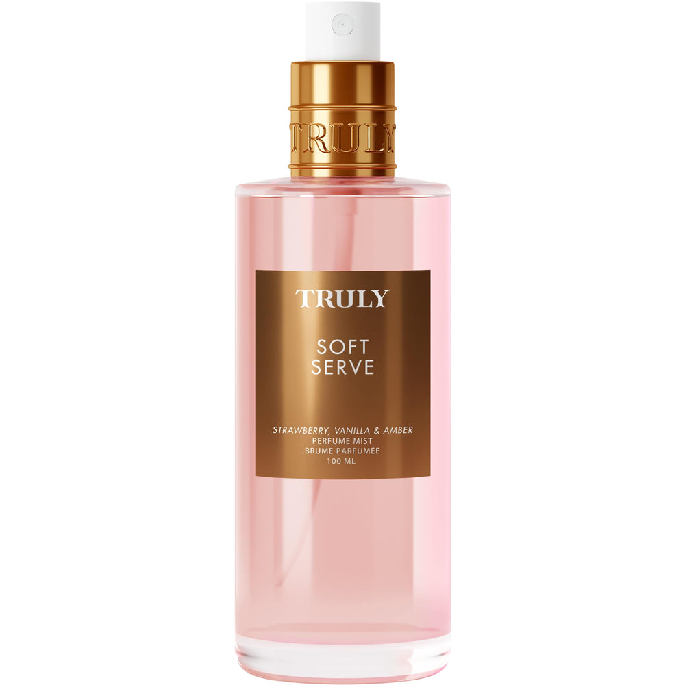 Truly Soft Serve Perfume Mist travel pack enables scent on the go.
