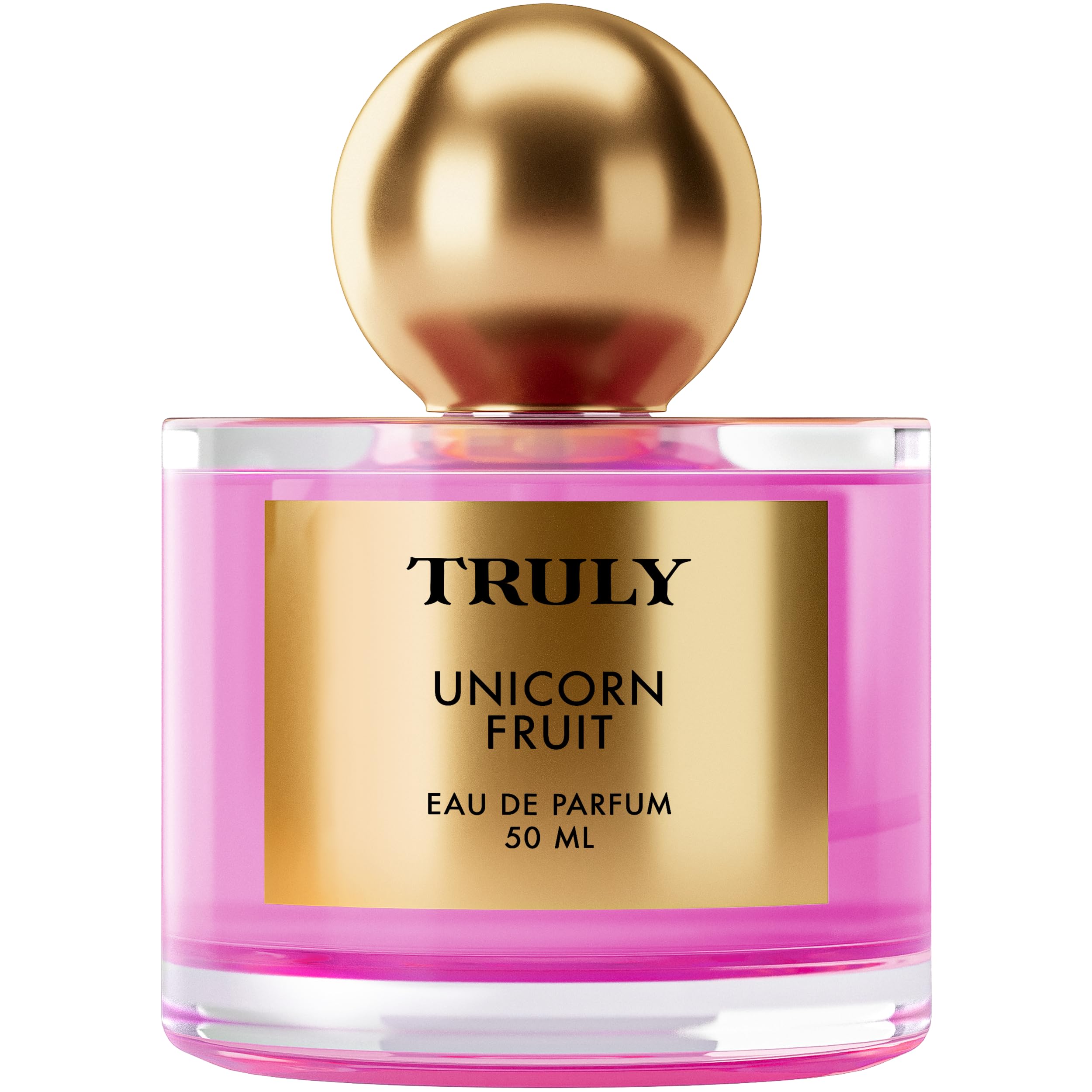 Truly Unicorn Fruit Parfum luxury mist application view for easy, lasting fragrance.