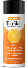 TruSkin BHA liquid exfoliant bottle for gentle skin refinement.