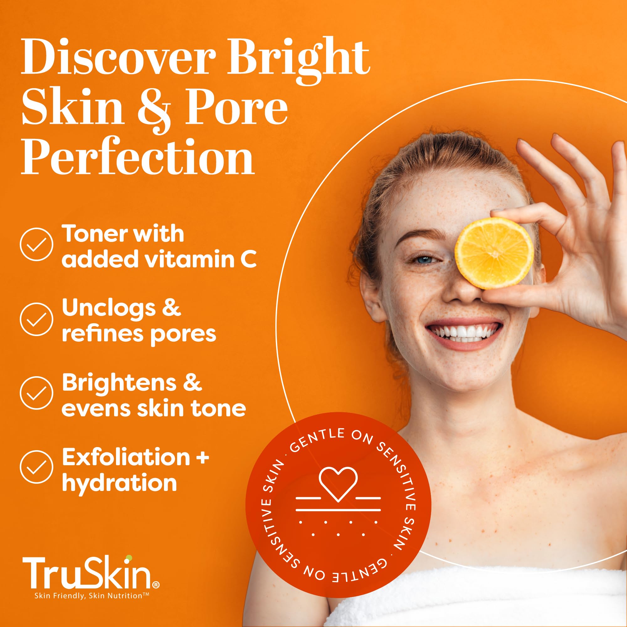 TruSkin BHA liquid exfoliant pump dispensing control.