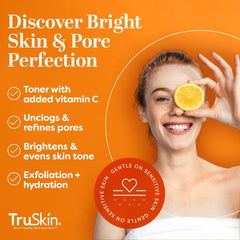 TruSkin BHA liquid exfoliant pump dispensing control.