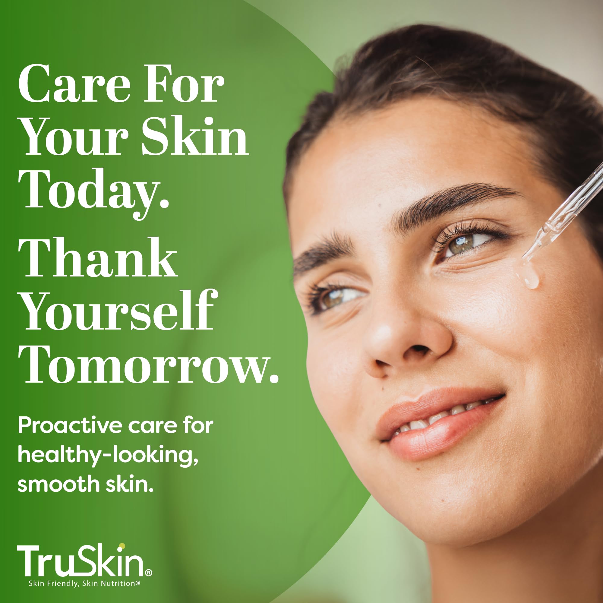 TruSkin Pro Collagen Serum ceramides reinforce a protective skin barrier