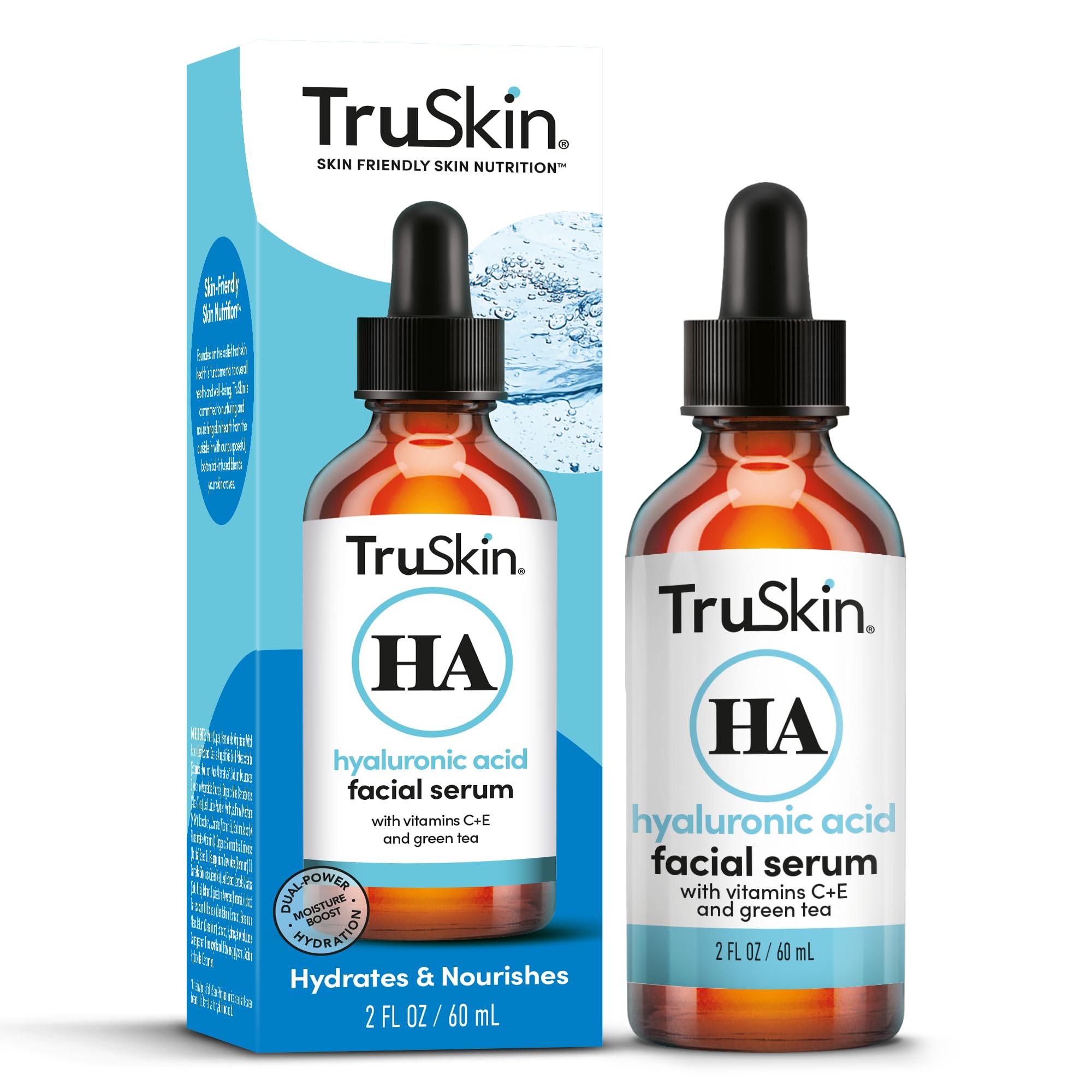 TruSkin cruelty-free bunny logo on bottle emphasizing ethical skincare