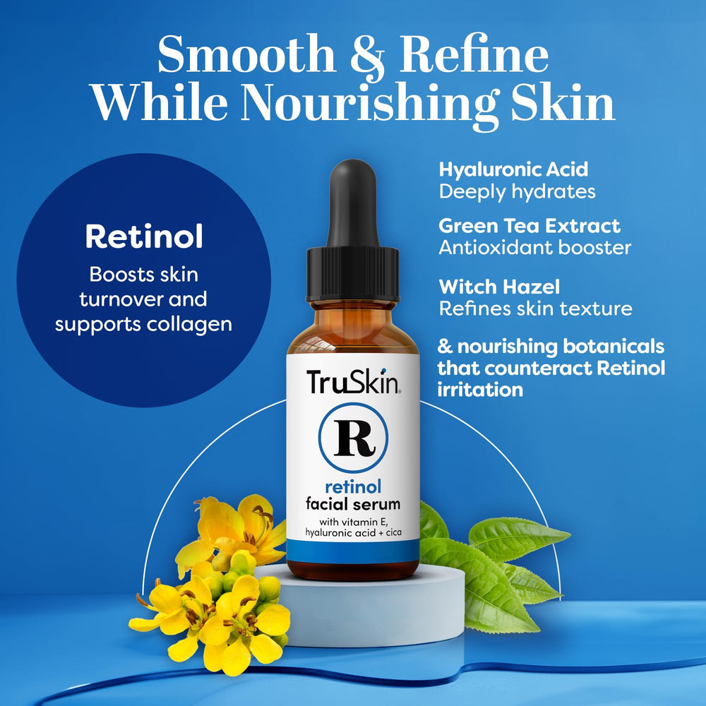 TruSkin serum dropper dispensing product for nightly use