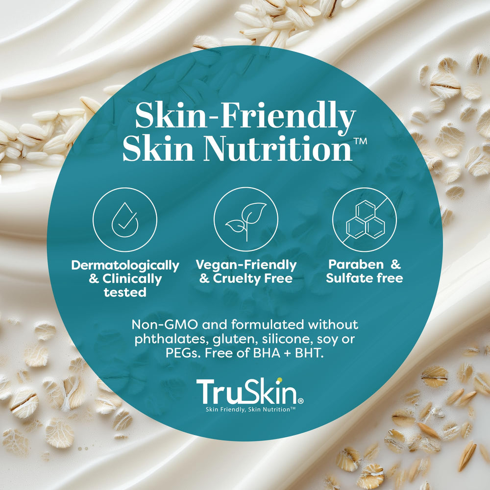 TruSkin Skin hydration concept illustration, communicates moisture retention benefits.