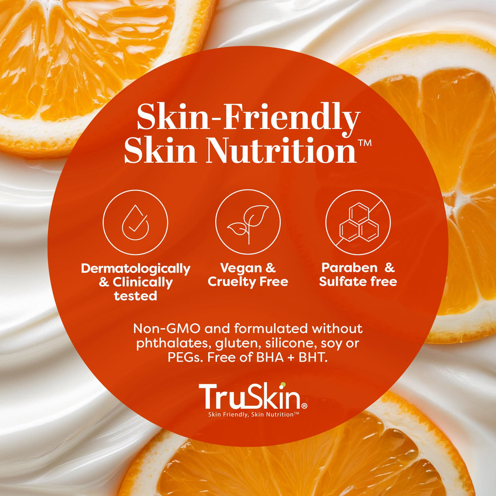 TruSkin Vitamin C Cream fragrance-free, gentle daily moisturizer