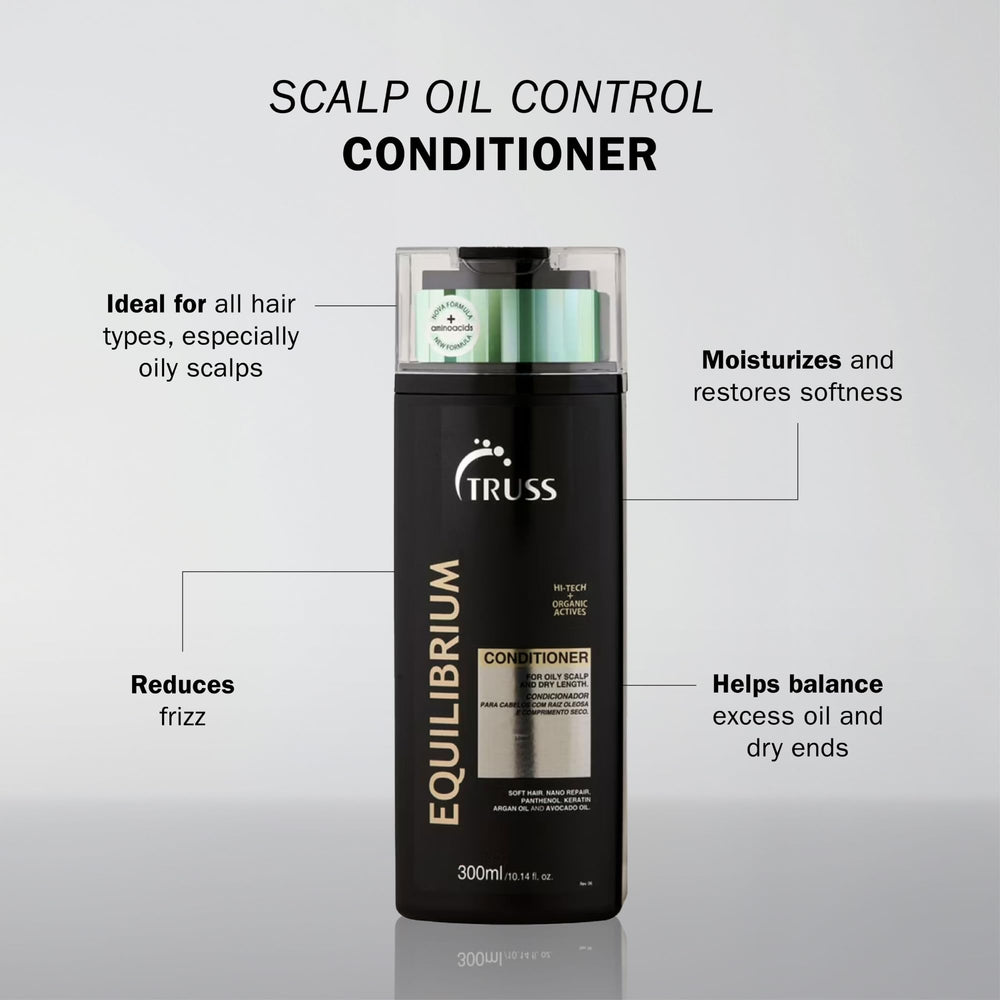 TRUSS Equilibrium hair ends softness close-up illustrating lightweight non-greasy feel