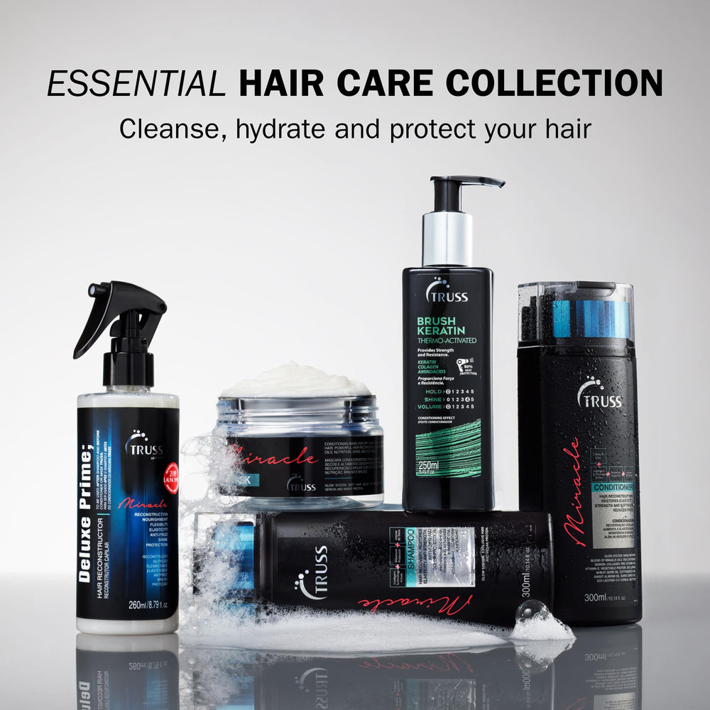 TRUSS Keratin Hair Treatment leaves hair shiny and smoother