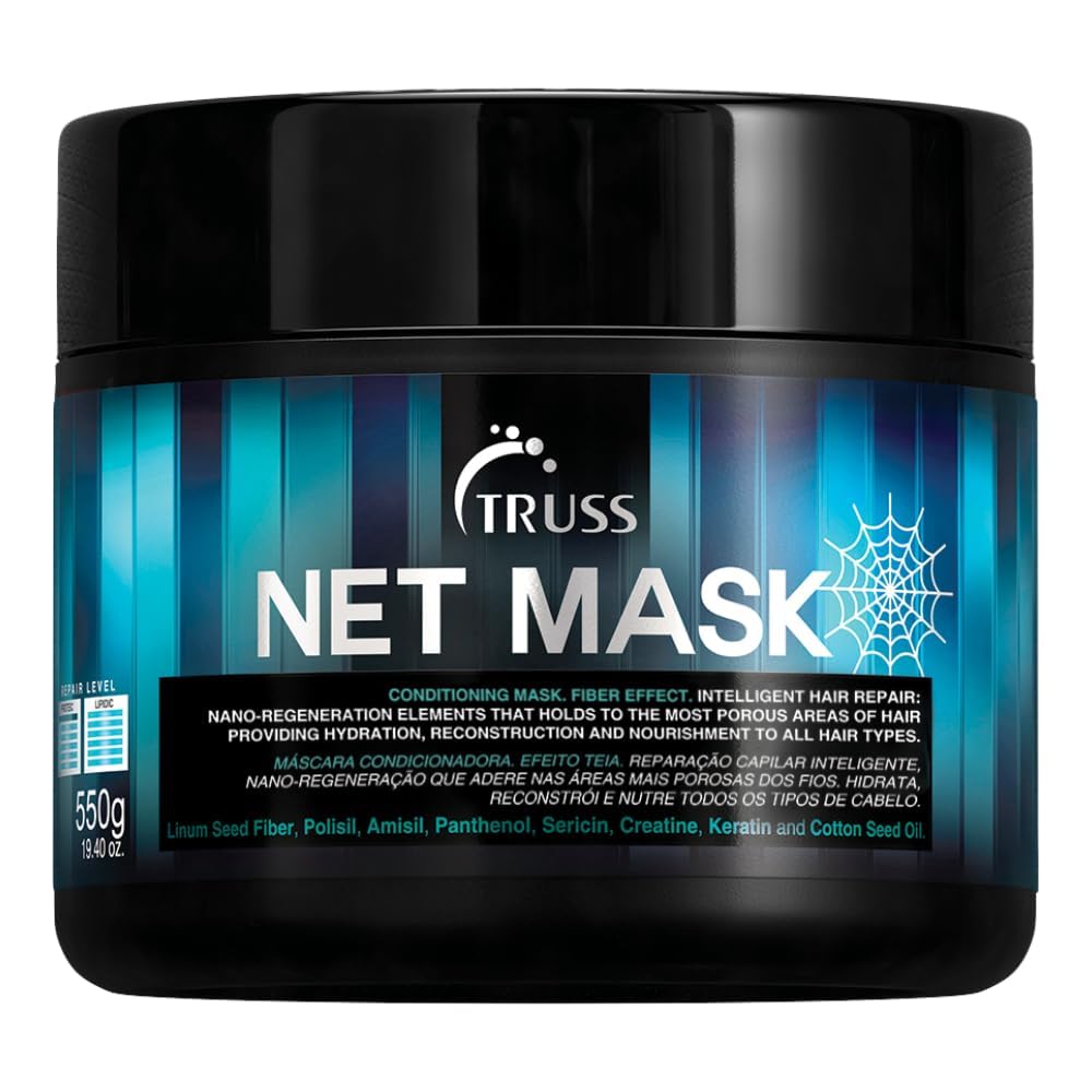 TRUSS Net Deep Conditioning Hair Mask front view ready to restore moisture and shine