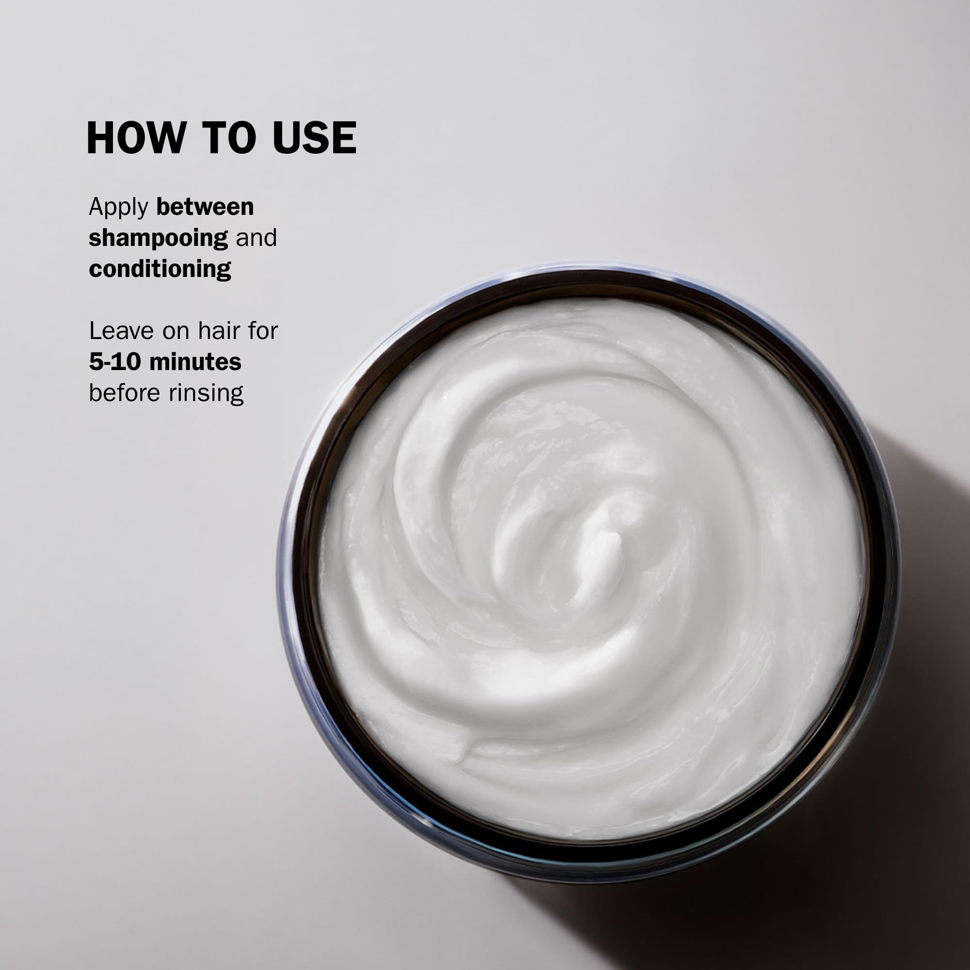 TRUSS Net Deep Conditioning Hair Mask jar texture closeup highlights rich creamy formula