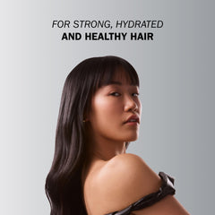 TRUSS Repairing Hair Serum texture enriched with nano repair nutrients for damaged strands.