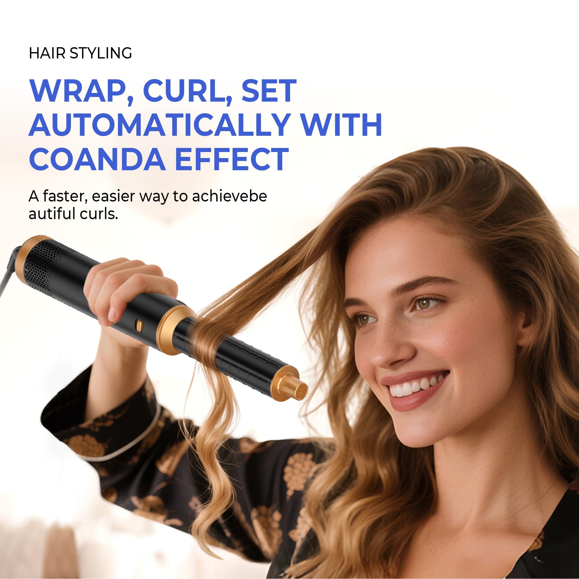 TryLater 5in1 hair-styler head-1-5-inch focuses for precise curling