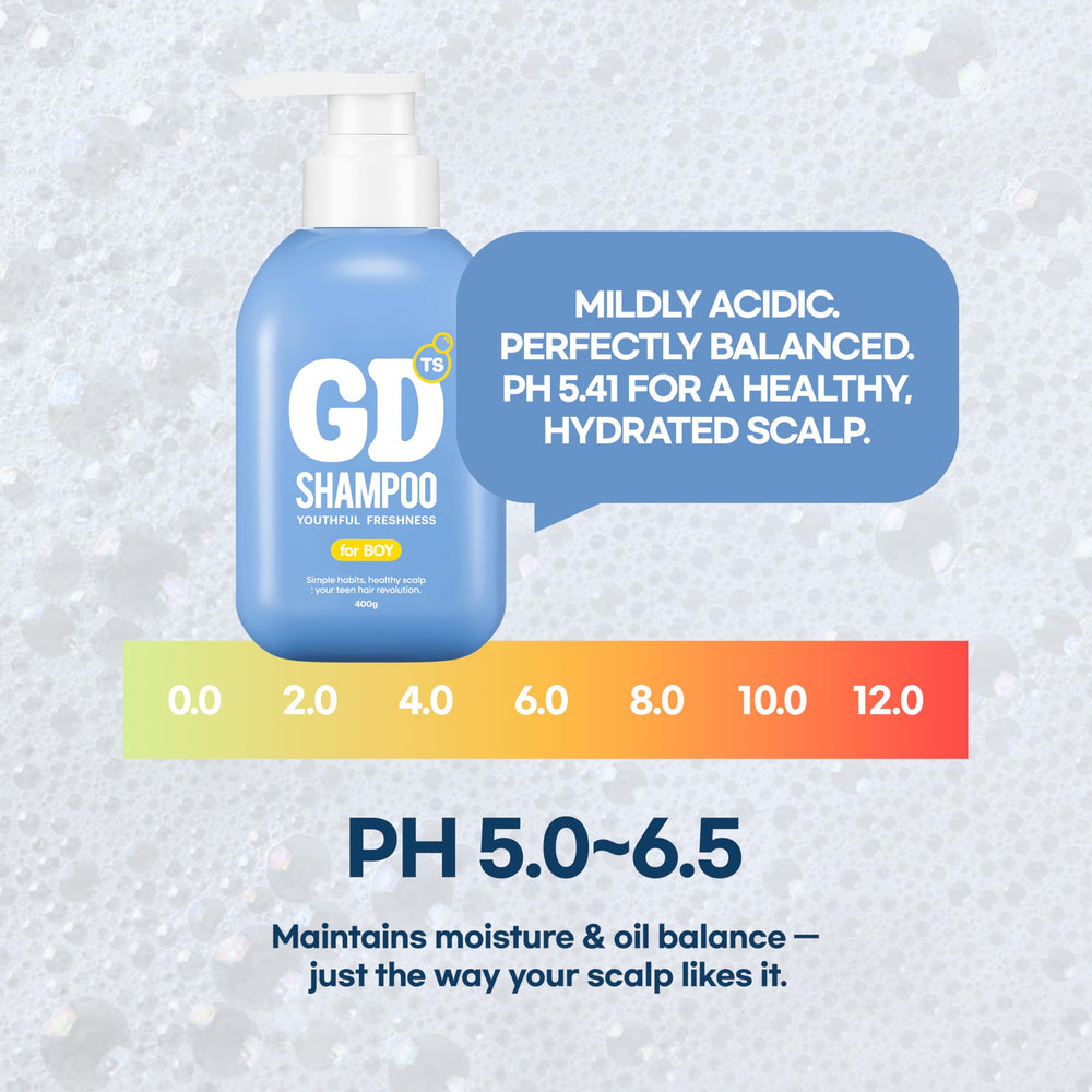 TS SHAMPOO allergy-free fragrance tag suggests pleasant daily use