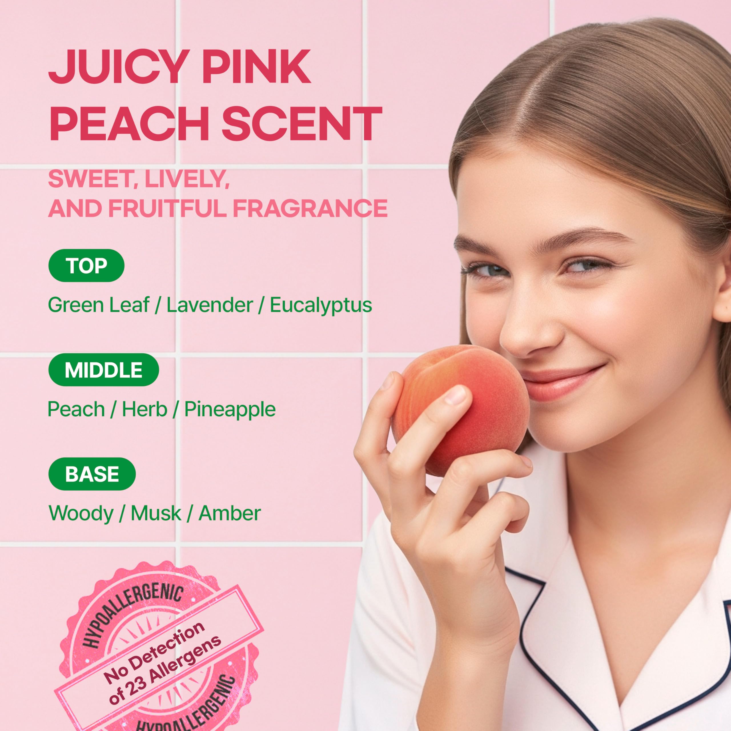 TS GD Shampoo sulfate-free claim graphic communicates safe, gentle care for teenage hair.