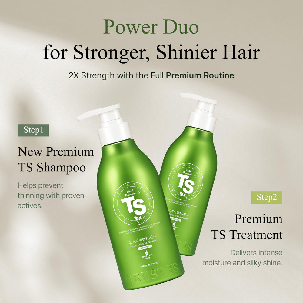 TS New Premium essential oils blend conveys refreshing scent for balanced scalp