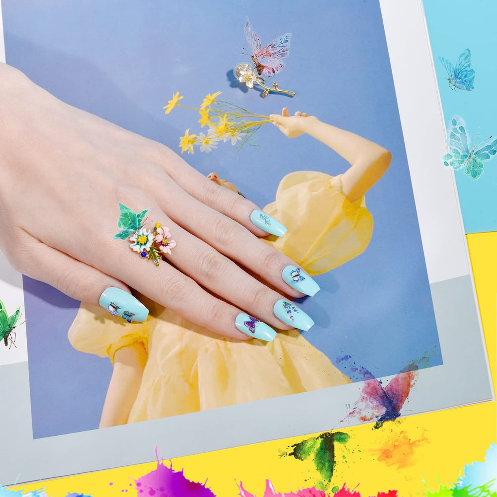 TsMADDTs 24 colors acrylic nails palette shows vibrant shades for mix-and-match creativity