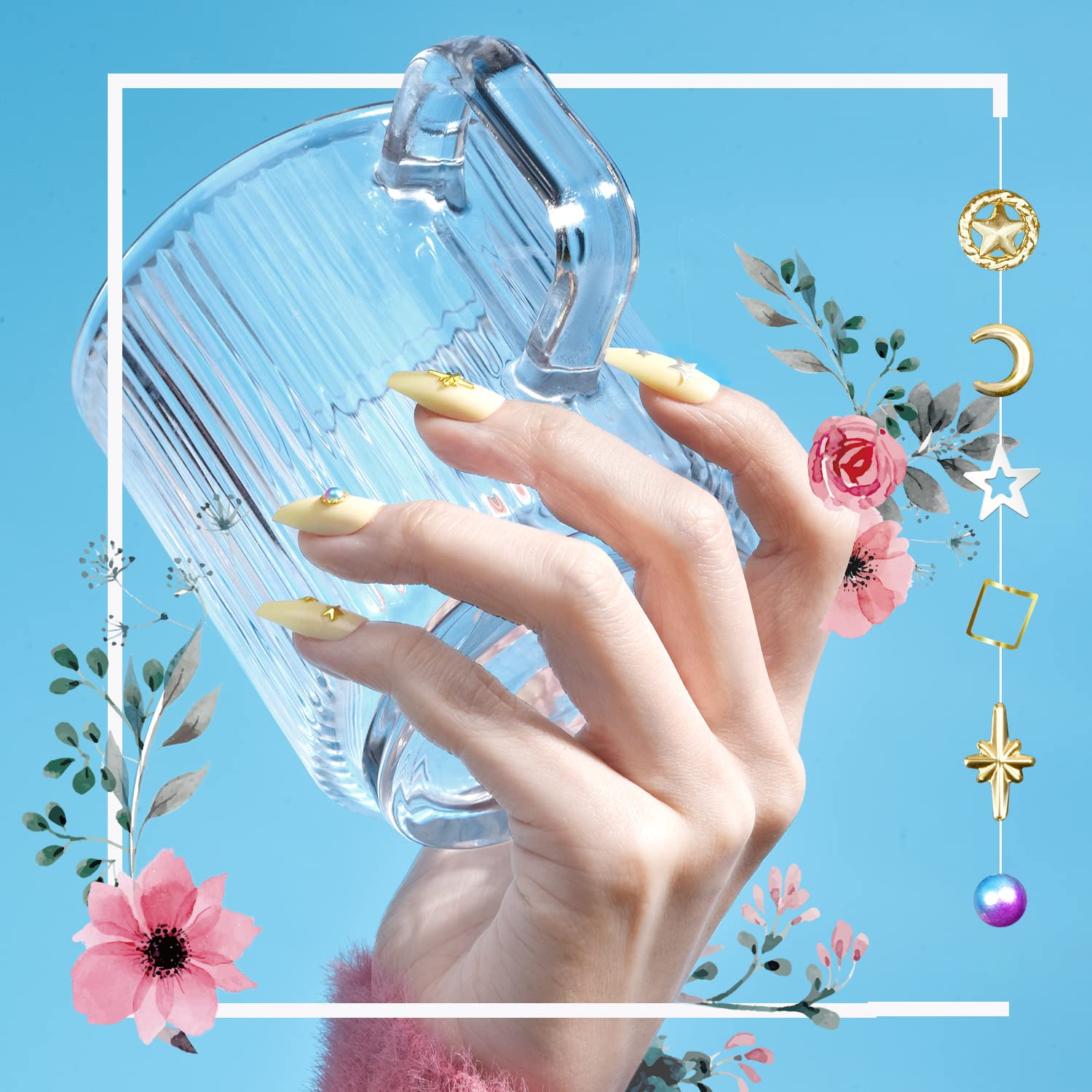 TsMADDTs easy press-and-remove adhesive design supports hassle-free at-home nail refreshes