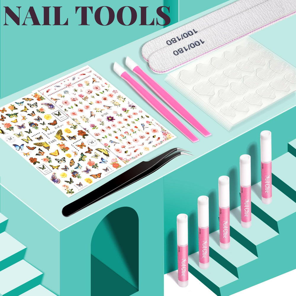 TsMADDTs easy application kit for fast at home manicure