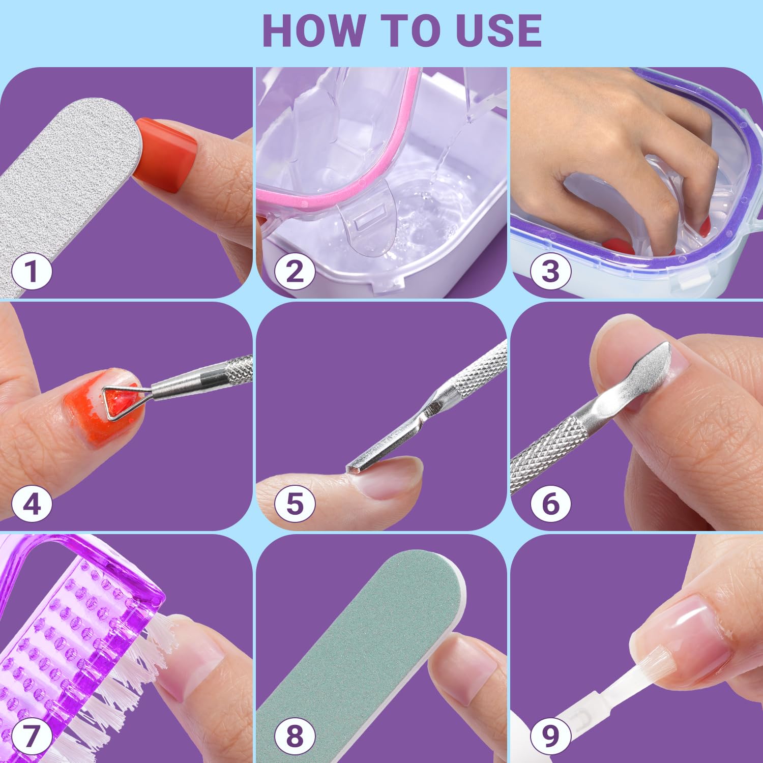 TsMADDTs manicure kit box packaging keeps tools organized and protected.