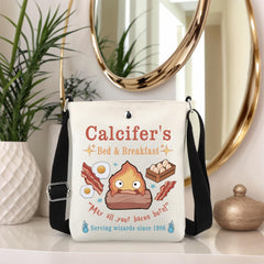 TSOTMO Calcifer makeup bag size 21x19 cm fits daily essentials