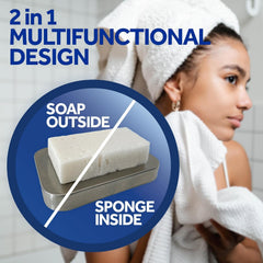 T.Taio Esponjabon Pearl wet usage captures easy lather and gentle body cleansing.