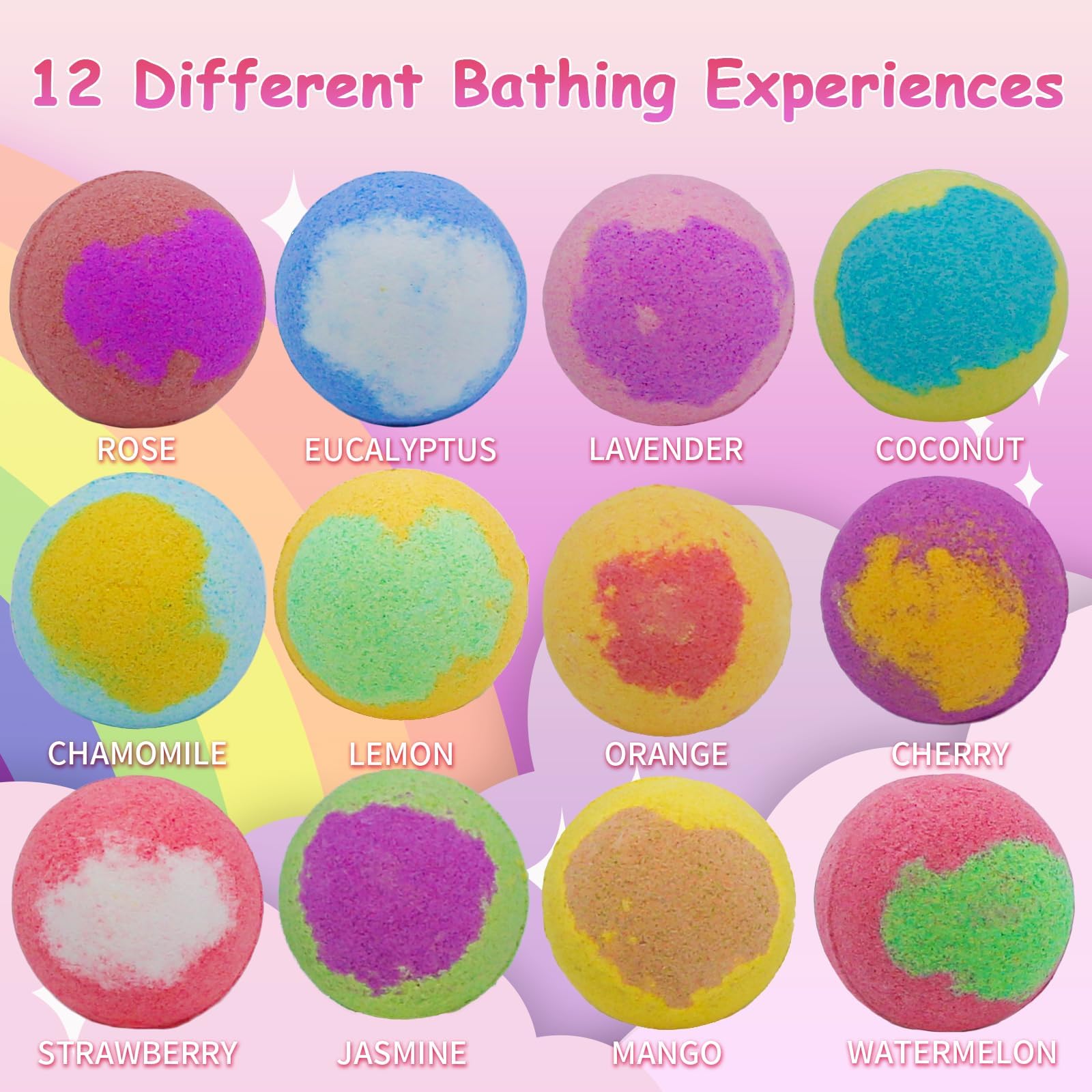 TTRWIN gift-set bath bombs are ready for birthdays or Easter gifts.