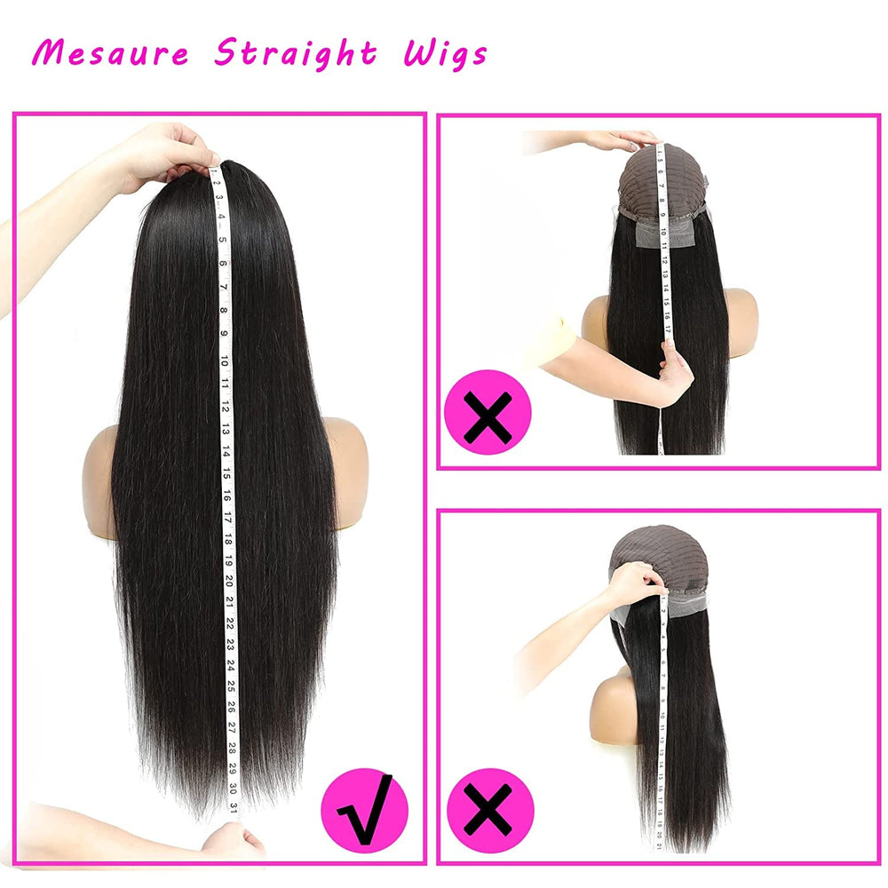 TTSMINS 13x6 lace front wig pre-plucked hairline for easy styling