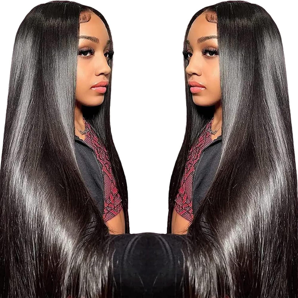 TTSMINS 13x6 lace-front wig closeup shows natural hairline for seamless daily wear.
