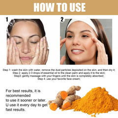 TTYRBF serum application routine demonstrates easy circular massage technique.