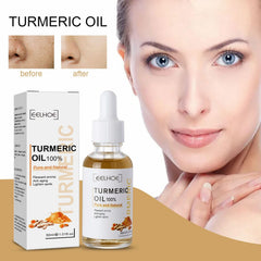 TTYRBF turmeric dark spot serum close-up showing smooth, fast-absorbing texture.