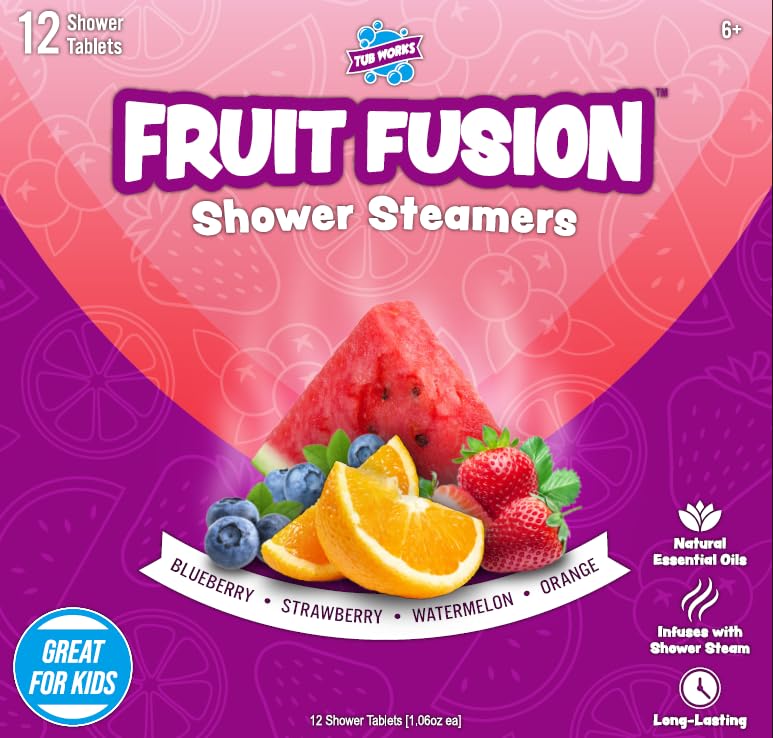 Tub Works Fruit Fusion gift-boxed set ready for gifting occasions.