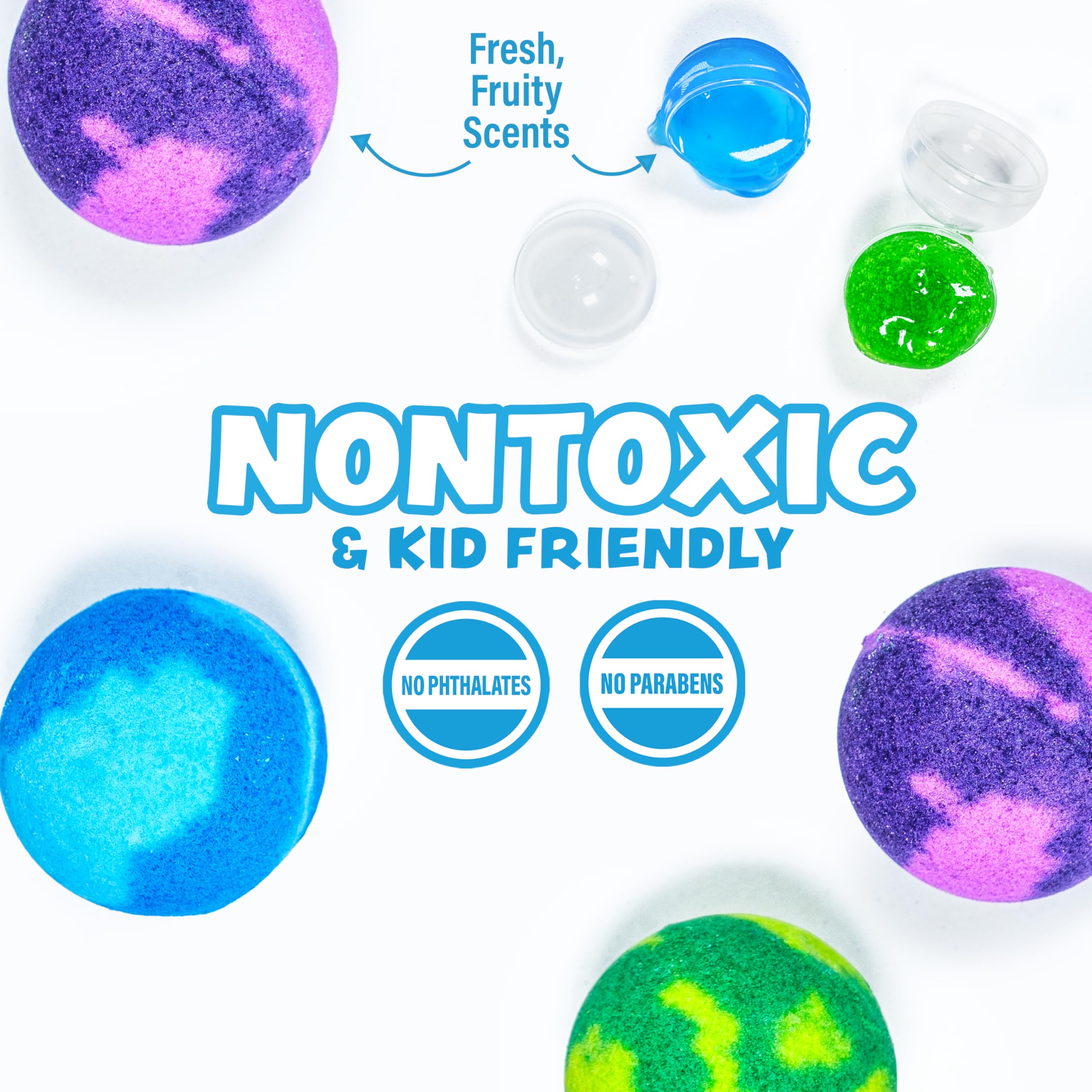 Tub Works Fruity Scent Watermelon Blueberry Grape evokes fresh bath-time aromas.