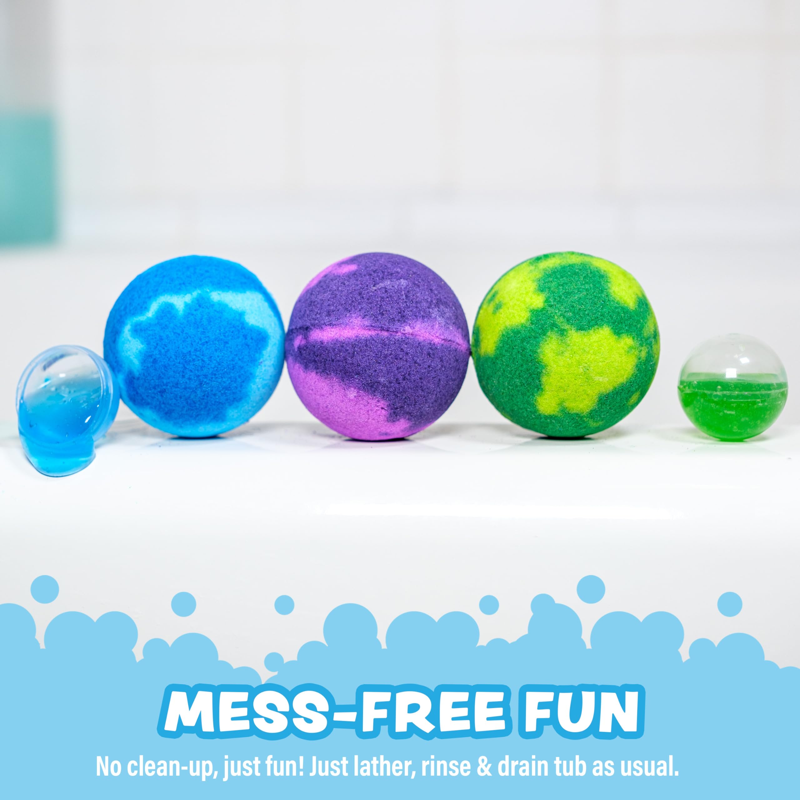 Tub Works Gooey Slime Soap texture emphasizes stretch and squish play.