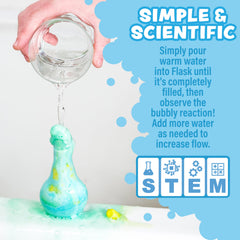 Tub Works Bath Bomb Potion Nautical Twist delivers bubbly eruption during playtime.