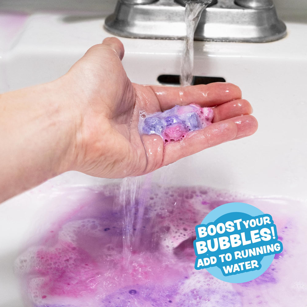 Tub Works Lil' Bursts 90-count packaging for versatile color options