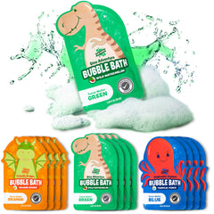 Tub Works magical kids bubble bath pack open reveals colorful bubbles for bath play