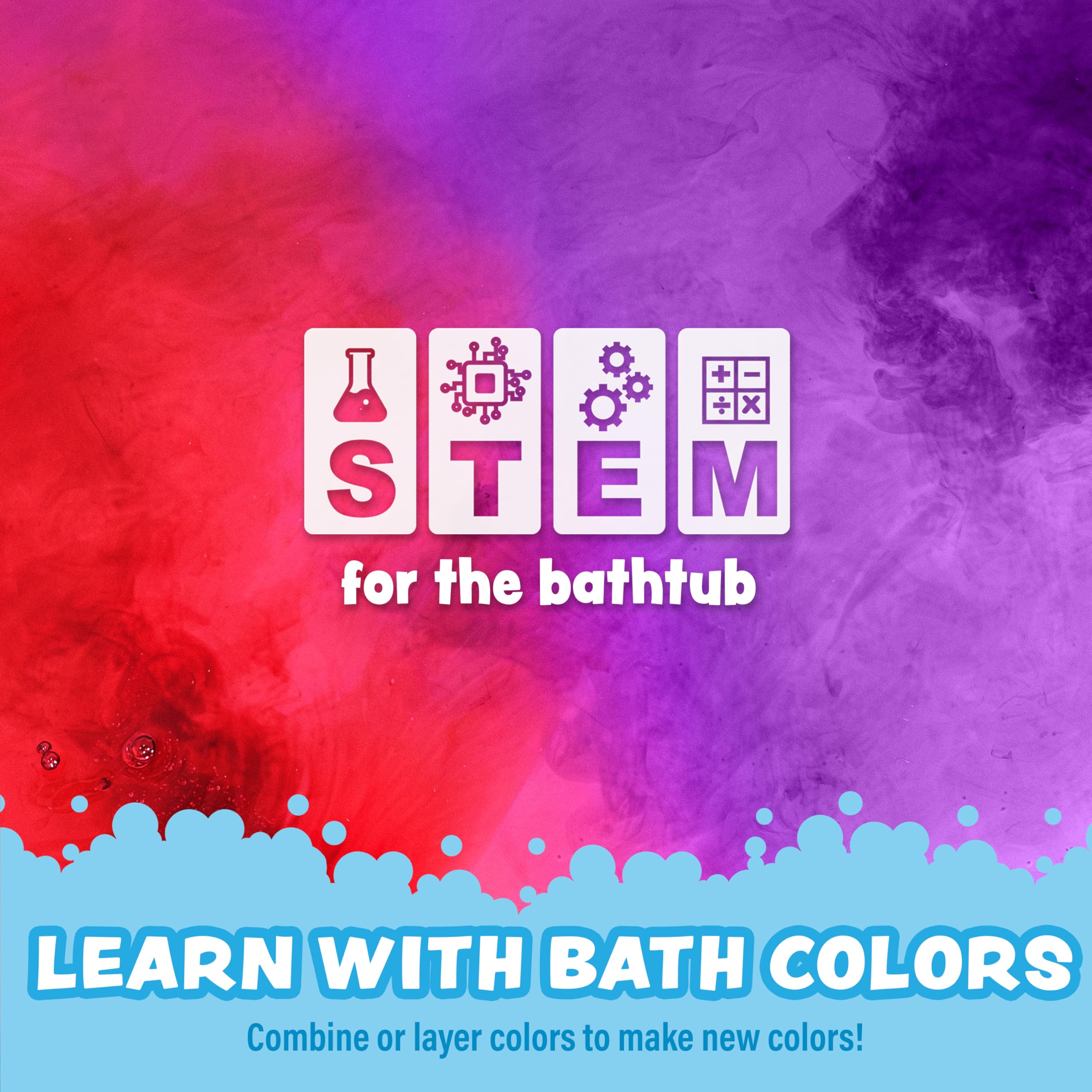 Tub Works toddler bath toy set sparks imaginative sensory play.
